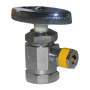 1/2 Inch Female Iron Pipe Inlet X 1/4 Inch Compression Outlet, Angle Stop, Lead Free Compliant, Chro