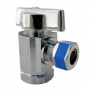 1/2 Inch Iron Pipe Inlet X 3/8 Inch Compression Outlet, 1/4 Turn, Angle Stop, Lead Free Compliant, A