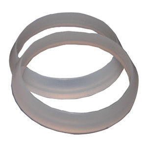 Plastic/Poly,1-1/4 Inch Beveled Slip Joint Washers For Plastic Tubular,2-Pack