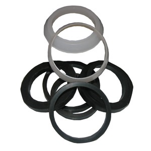 Plastic And Rubber,Assorted Sizes,Slip Joint Washers For Tubular,8-Pack
