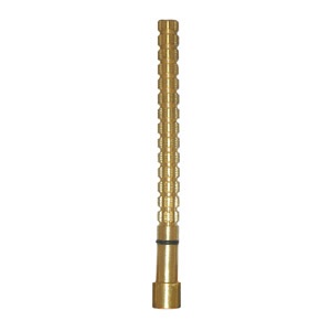 Brass Stem Extension, 4-1/2-Inch Long, 20 Point X 20 Point , U X U Broach, Can Be Cut In 1/4-Inch In