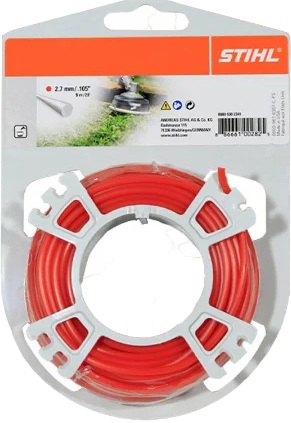 Stihl Trimmer Line .105" Red - 1/4LB