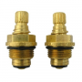 	Phoenix, Streamway Brass , Hot And Cold , Brass, Rv Replacement Stems, Pair