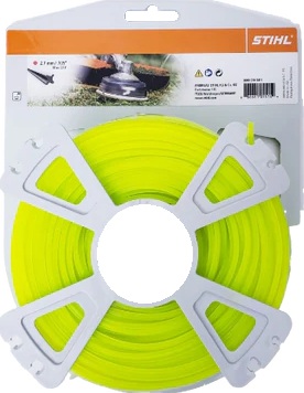 Stihl Trimmer X-Line .105" Neon Green - 1LB