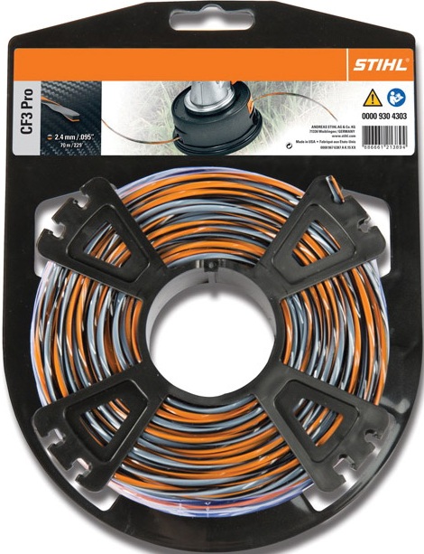 Stihl Trimmer CF3 Pro Line .095" Gray/Black/Orange - 1/2LB