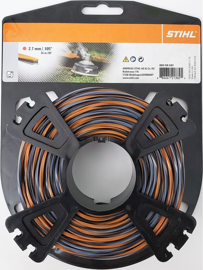 Stihl Trimmer CF3 Pro Line .105" Gray/Black/Orange - 1/2LB