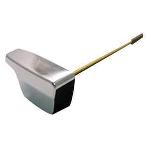 Eljer Replacement Side Mount Toilet Flush Lever,Chrome Handle, Brass Arm,OEM#2704