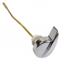 Toto Toilet Trip Lever, OEM #THU068, Side Mount, Fits Vespin, Vespin 2, and Drake Toilets, Chrome Pl