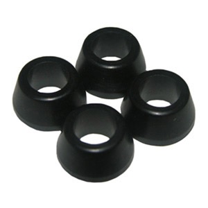 4 Pack, 1/2 Inch Nut x 3/8 Inch od Tube ,#2 Rubber Cone Washer, Used For Connecting Old Style M 4-PC