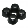 4 Pack, 1/2 Inch Nut x 3/8 Inch od Tube ,#2 Rubber Cone Washer, Used For Connecting Old Style M 4-PC