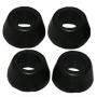 4 Pack,Ballcock Nut x 3/8 Inch od Tube ,#9 Rubber Stepped Cone Washer, Used For Connecting Old Style