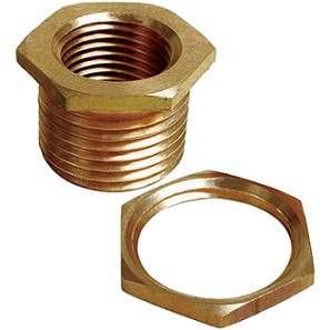 1/2 FEMALE PIPE THREAD X 3/4 GARDEN HOSE THREAD BRASS COOLER DRAIN