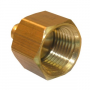 5/16 FLARE X 1/4 FEMALE PIPE THREAD BRASS ADAPTER