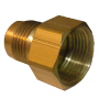 1/2 FLARE X 3/4 FEMALE PIPE THREAD BRASS ADAPTER