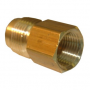 5/8 FLARE X 3/8 FEMALE PIPE THREAD BRASS ADAPTER