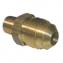 3/8 FLARE X 1/4 MALE PIPE THREAD BRASS ADAPTER