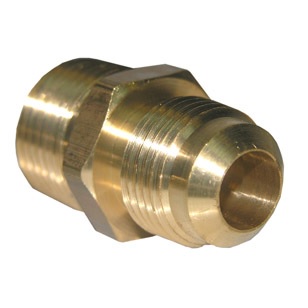 1/2 FLARE X 1/2 MALE PIPE THREAD BRASS ADAPTER