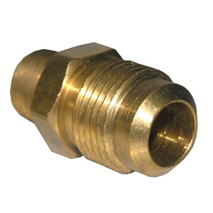 5/8 FLARE X 3/4 MALE PIPE THREAD BRASS ADAPTER