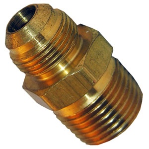 3/8-Inch Male Texas Fine Flare X 1/2-Inch Male Pipe Thread Adapter