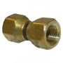 5/16 BRASS FEMALE FLARE SWIVEL