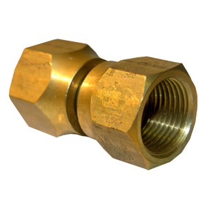 5/8 BRASS FEMALE FLARE SWIVEL