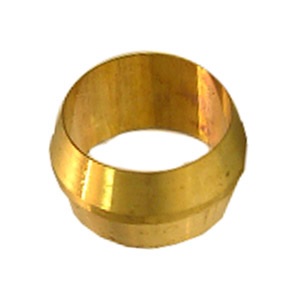 5/16 BRASS COMPRESSION SLEEVE 2 PC