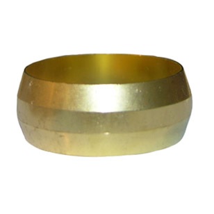 3/4 BRASS COMPRESSION SLEEVE 2 PC