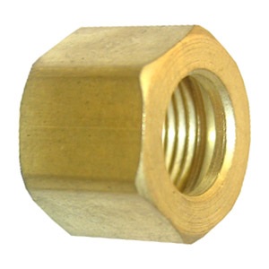 1/4 BRASS COMPRESSION NUT 2 PC