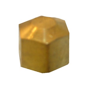 1/4 BRASS COMPRESSION CAP