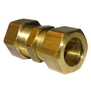 3/8 BRASS COMPRESSION UNION