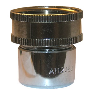 Aerator, Chrome, 2.2 GPM, Female Hose Thread  