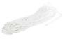 Baron 43651 Cord, 1/8 in Dia, 48 ft L, #4, 15 lb Working Load, Nylon/Poly, White