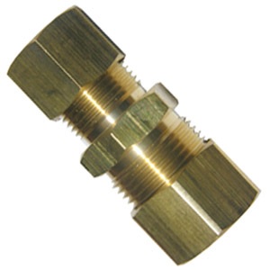 5/8 X 3/8 BRASS COMPRESSION UNION