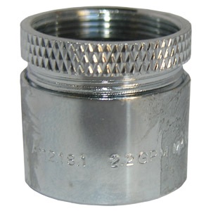 Aerator, Chrome, 2.2 GPM, Female Thread, 13/16 Inch X 24  