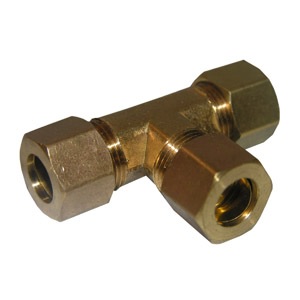 5/8 BRASS COMPRESSION TEE