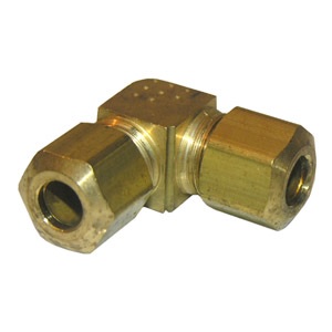 5/16 BRASS COMPRESSION ELL