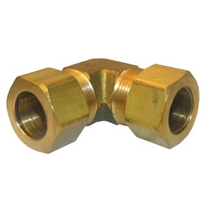 5/8 BRASS COMPRESSION ELL