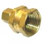 1/4 COMPRESSION X 1/2 FEMALE PIPE THREAD BRASS ADAPTER
