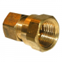 3/8 COMPRESSION X 3/8 FEMALE PIPE THREAD BRASS ADAPTER