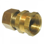 1/2 COMPRESSION X 1/2 FEMALE PIPE THREAD BRASS ADAPTER