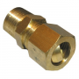 1/2 COMPRESSION X 3/4 MALE PIPE THREAD BRASS ADAPTER
