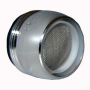 Aerator, Chrome, Small Male, 13/16 Inch x 24, 2.2 GPM