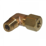 	1/4 COMPRESSION X 1/8 MALE PIPE THREAD BRASS ELL