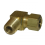 	3/8 COMPRESSION X 1/4 MALE PIPE THREAD BRASS ELL