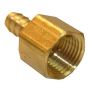 3/8 FEMALE PIPE THREAD X 1/2 BRASS HOSE BARB ADAPTER