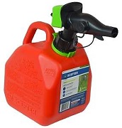 Scepter FR1G101 Gas Can, 3.8 L Capacity, HDPE, Red