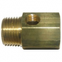 3/4 MALE PIPE THREAD X 3/4 FEMALE PIPE THREAD X 1/8 FEMALE PIPE THEAD BRASS ADAPTER