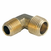 	3/8 MALE PIPE THREAD X 1/4 MALE PIPE THREAD BRASS ELL