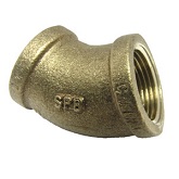 3/4 BRASS 45 ELL