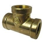 1/2 BRASS&nbsp;&nbsp;TEE